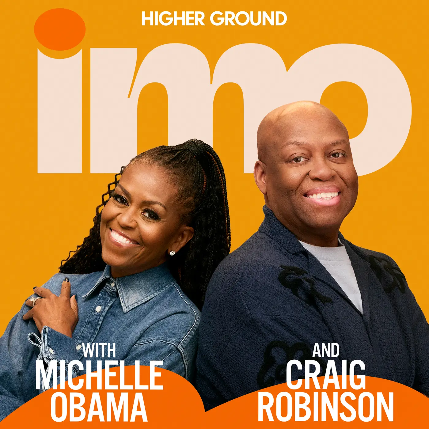 IMO with Michelle Obama and Craig Robinson artwork.