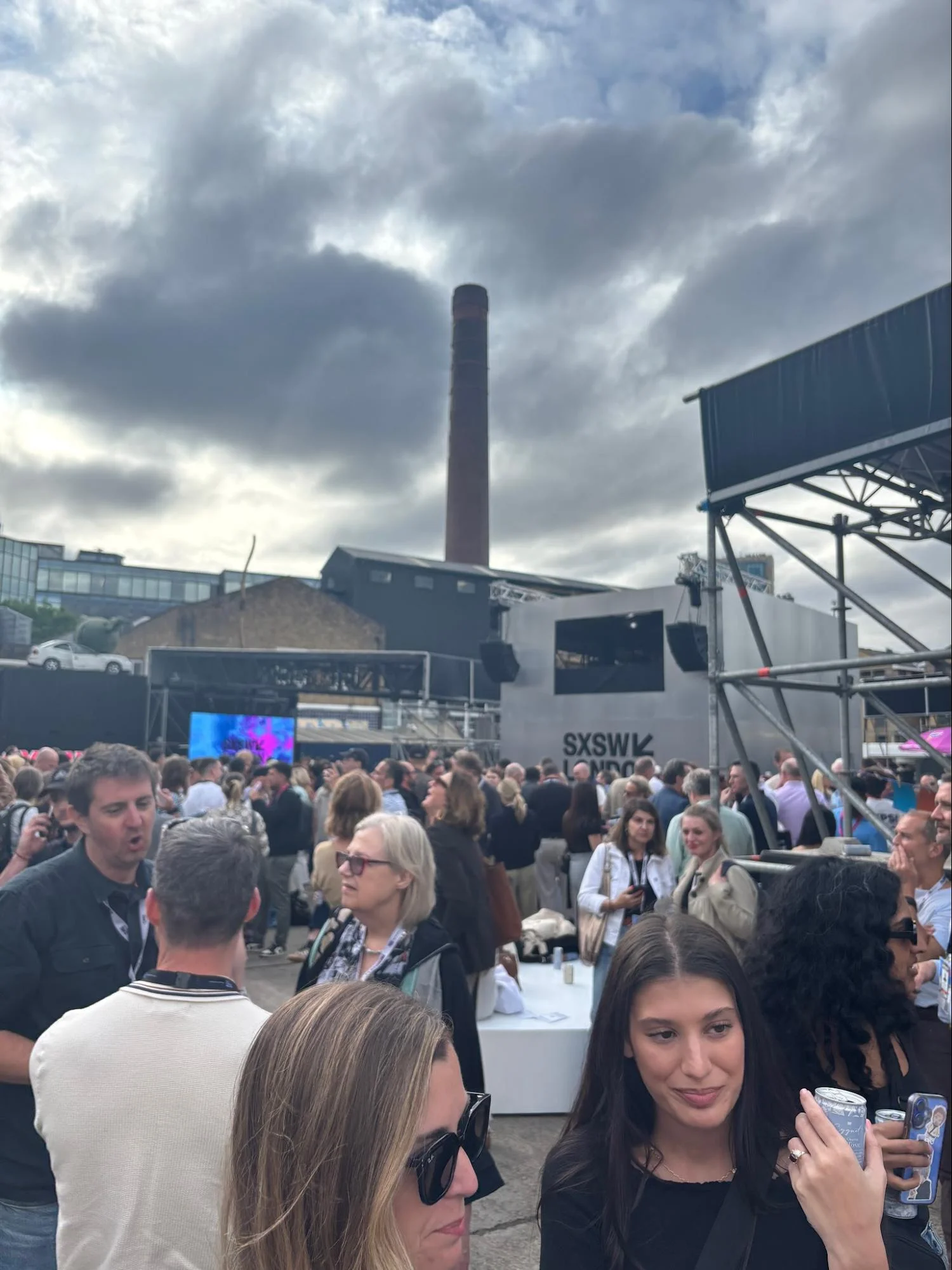 Truman Brewery Shoreditch Crowds.