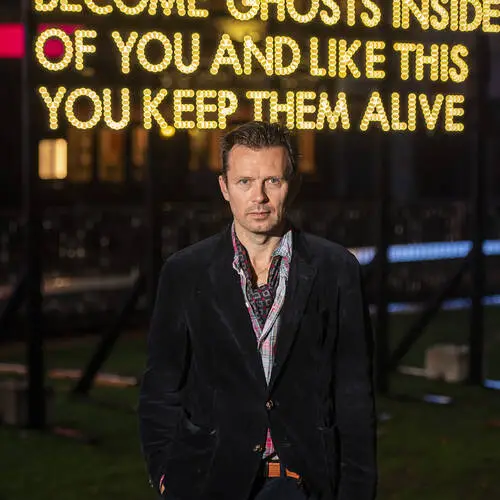 Robert Montgomery portrait focus.
